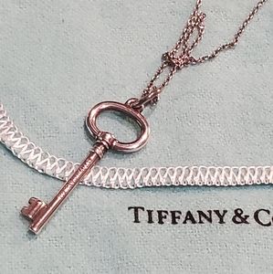 Tiffany & Co. Iconic Silver Key Necklace